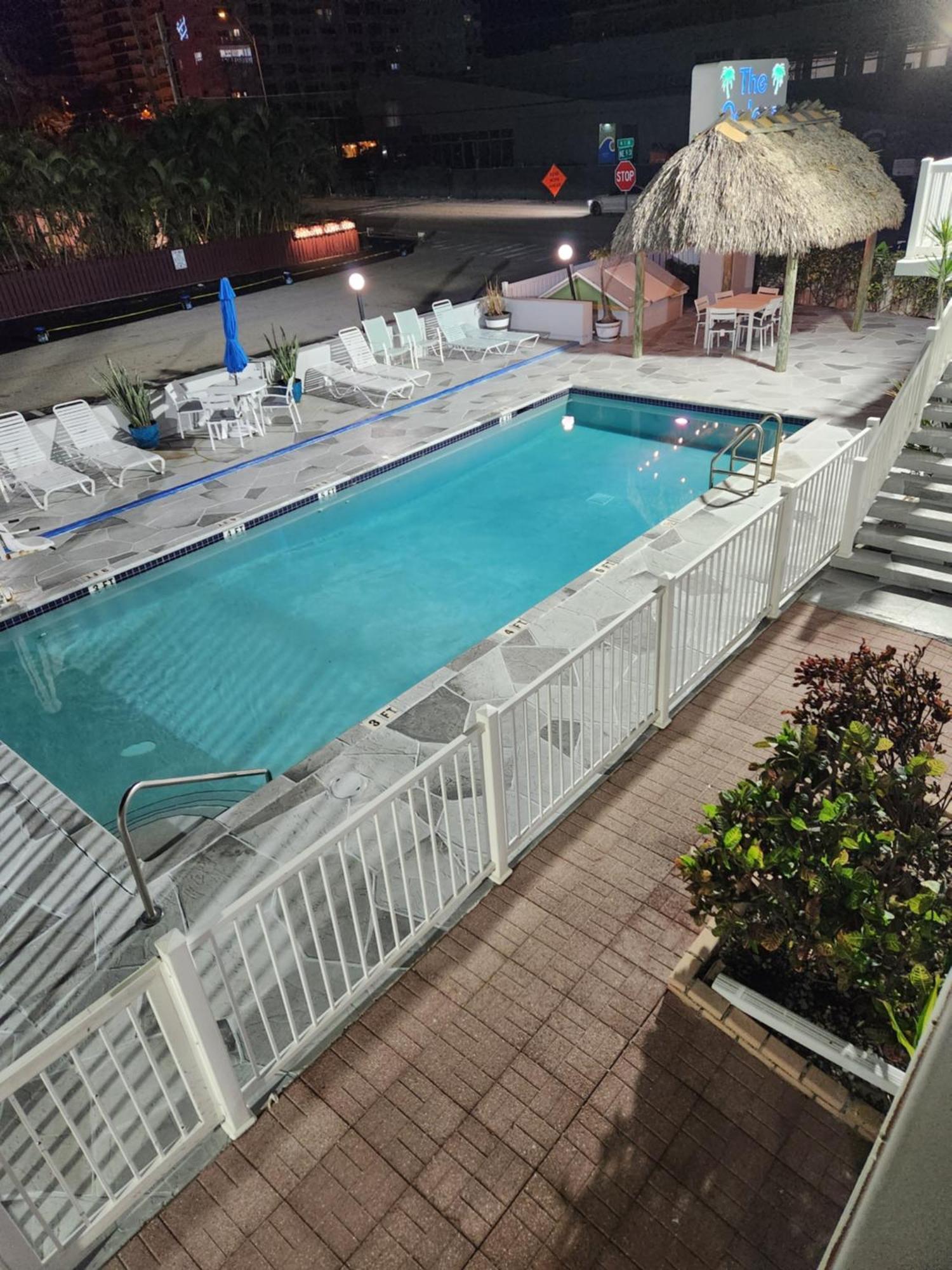 The Palms On Ocean Motel Pompano Beach Buitenkant foto