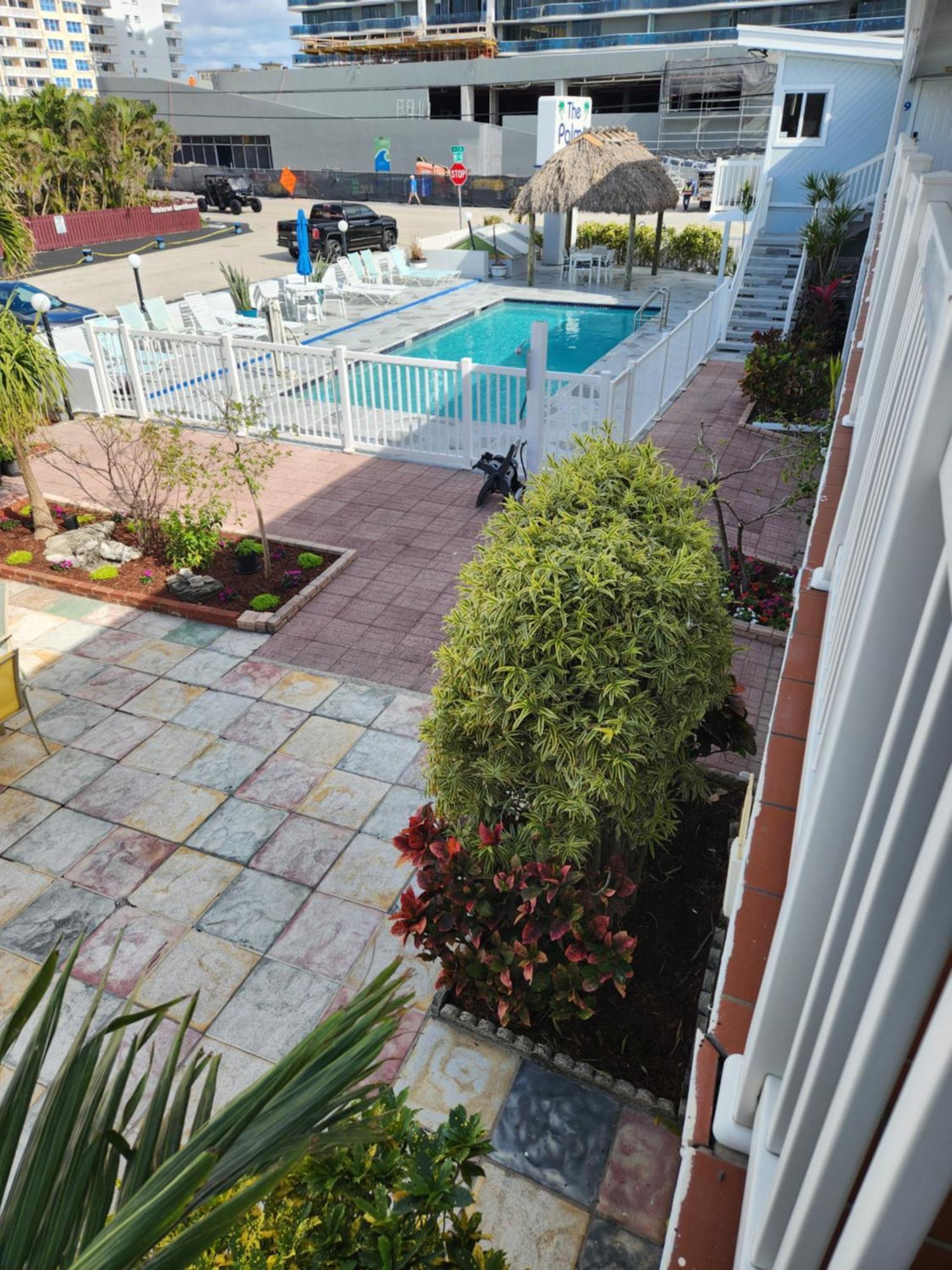 The Palms On Ocean Motel Pompano Beach Buitenkant foto