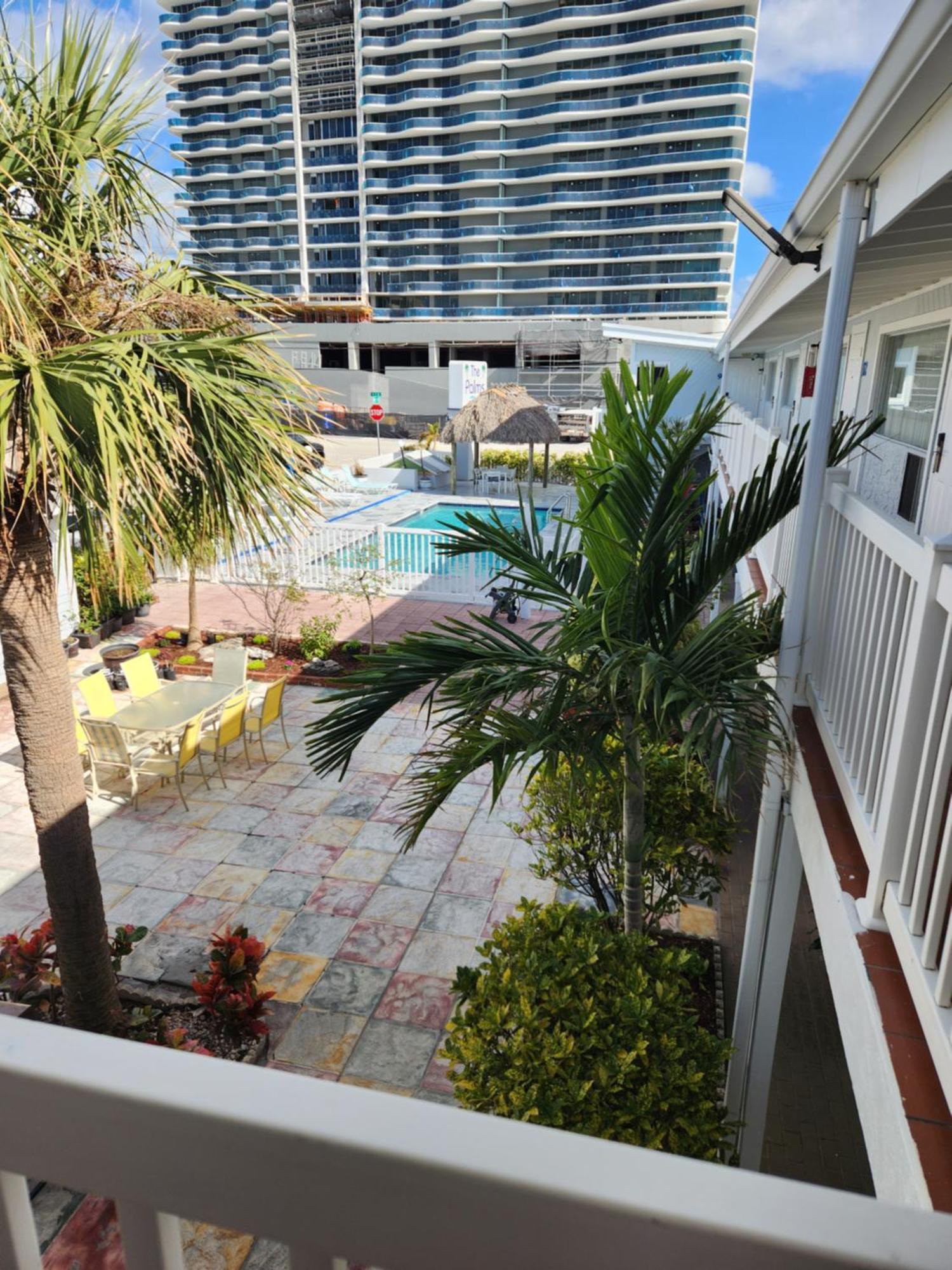 The Palms On Ocean Motel Pompano Beach Buitenkant foto