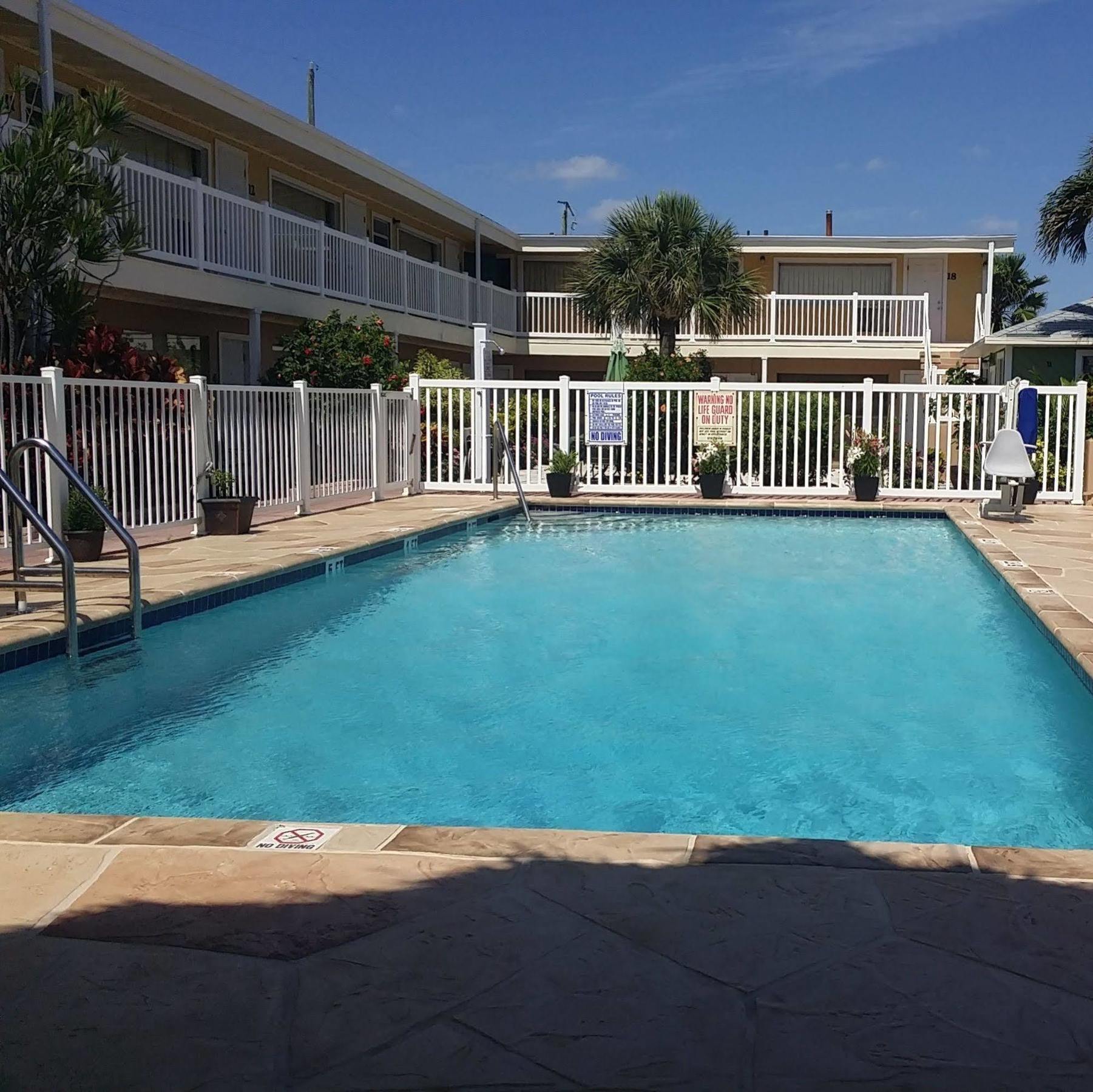 The Palms On Ocean Motel Pompano Beach Buitenkant foto